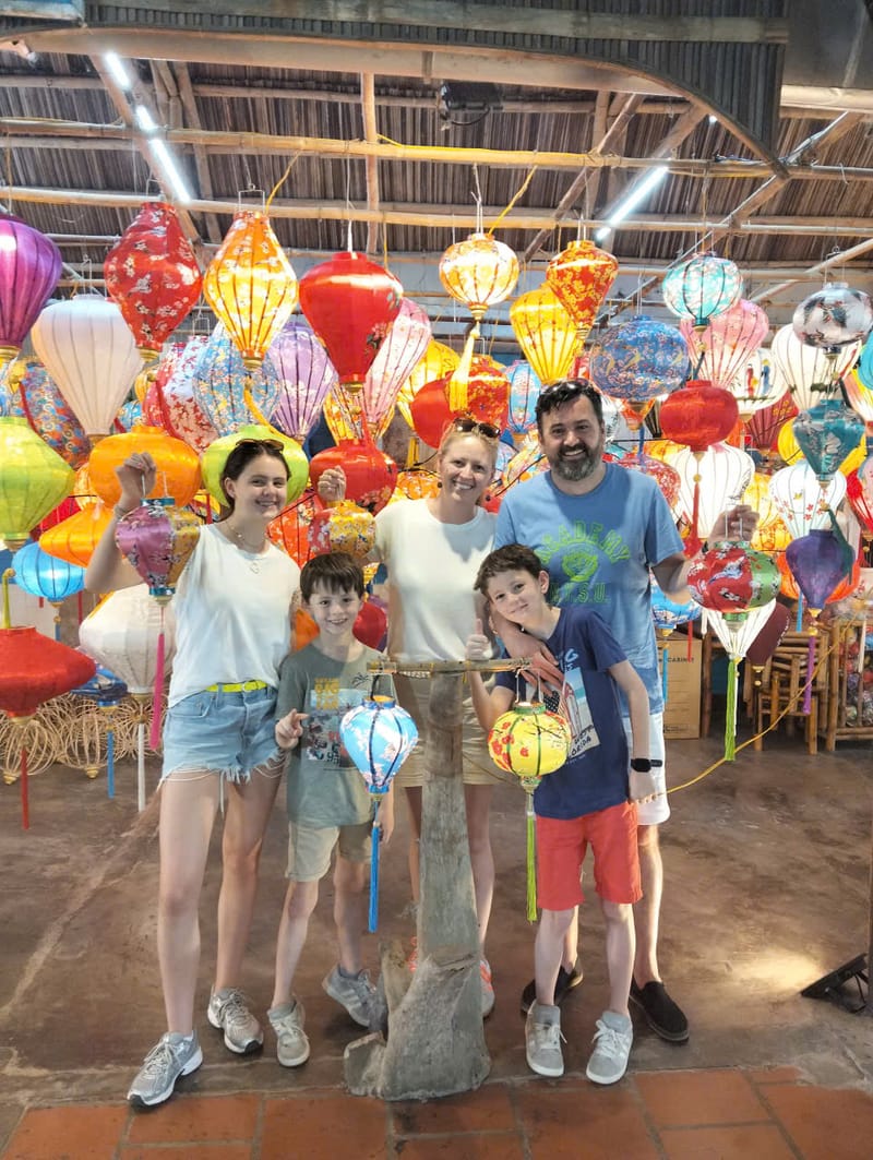 Hoi An lantern-making class
