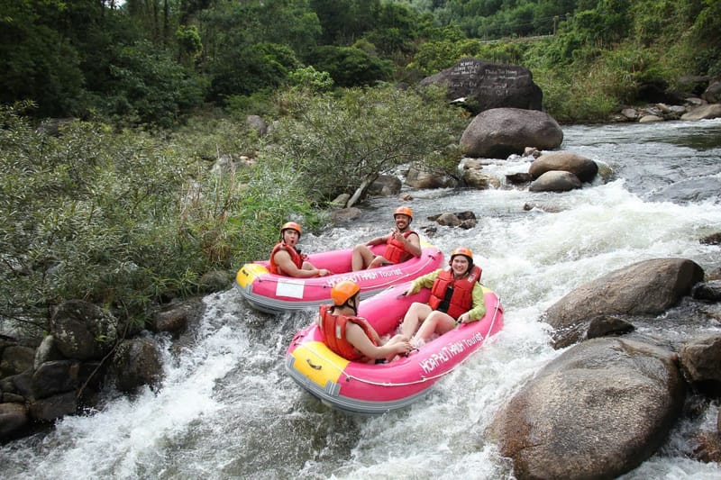 Waterfall Sliding & Rafting