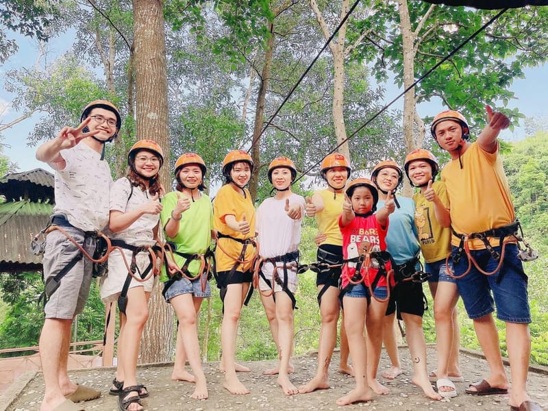 Waterfall Rafting Adventure & Hoi An By Night With Lantern Boat Ride