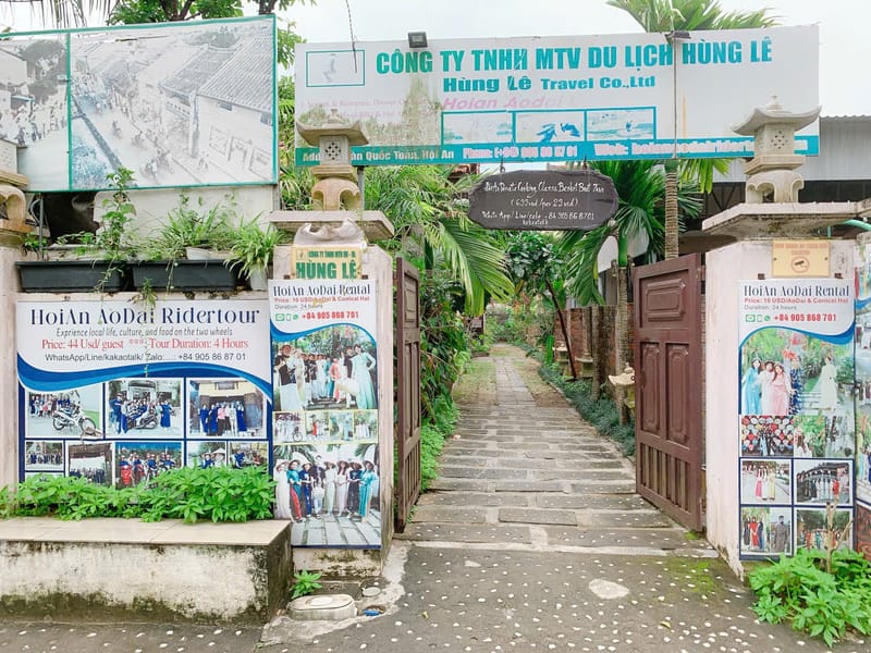 Welcome guests at office 07 Trần Quốc Toản, Hội An Đông.