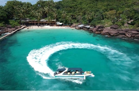 SOUTHERN PHU QUOC ISLAND CANOE TOUR: Hon Xuong (or Hon Buom) – Hon Gam Ghi – Hon May Rut Trong