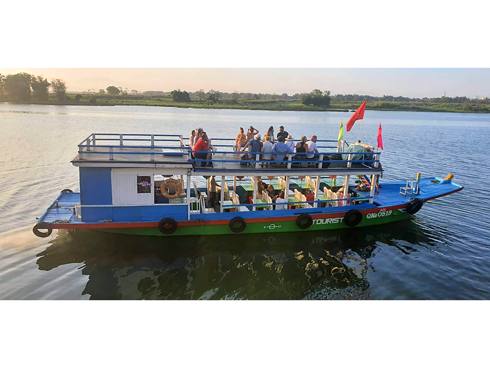 Sunset Boat Cruise to Hoi An