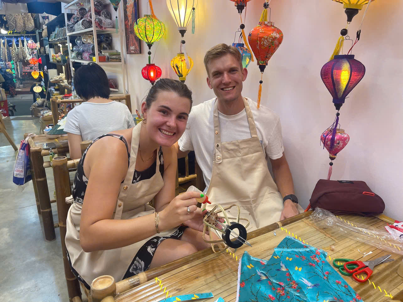Basic Vietnamese Craft Workshop: Lantern, Hat, or Tote Bag