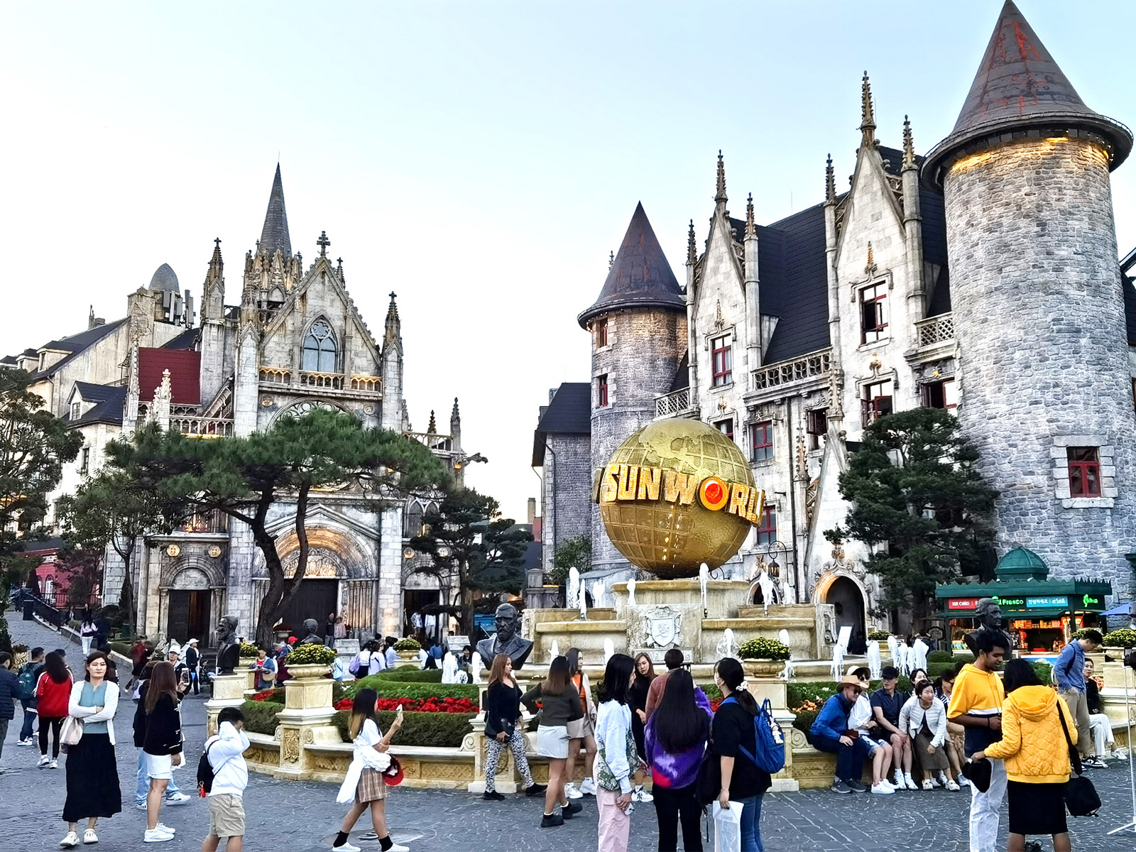 French Village & Buffet Lunch